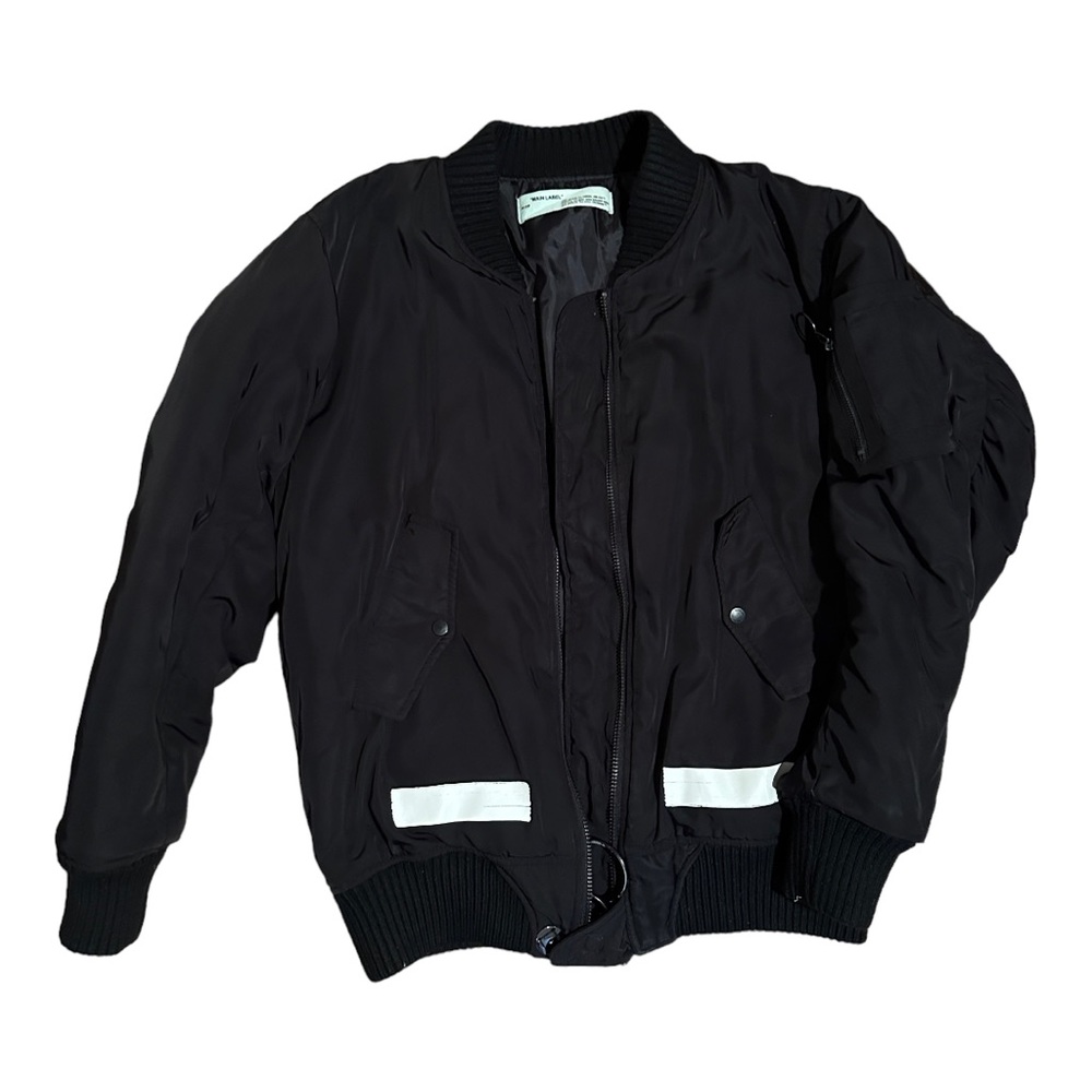 Off-White c/o Virgil Abloh Brushed Bomber Jacket